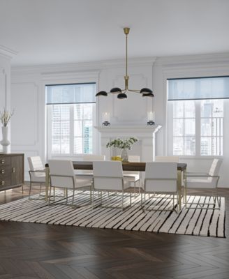 Drew & Jonathan Home - Drew & Jonathan Boulevard 9-Pc Dining Set ( Table + 6 Side Chairs + 2 Arm Chairs)