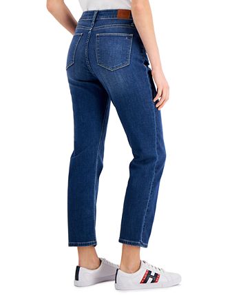 Tommy Hilfiger Women's Tribeca TH Flex Straight-Leg Jeans 