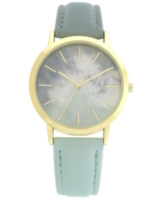 Photo 1 of INC International Concepts Women's Faux-Leather Strap Watch 37mm, 