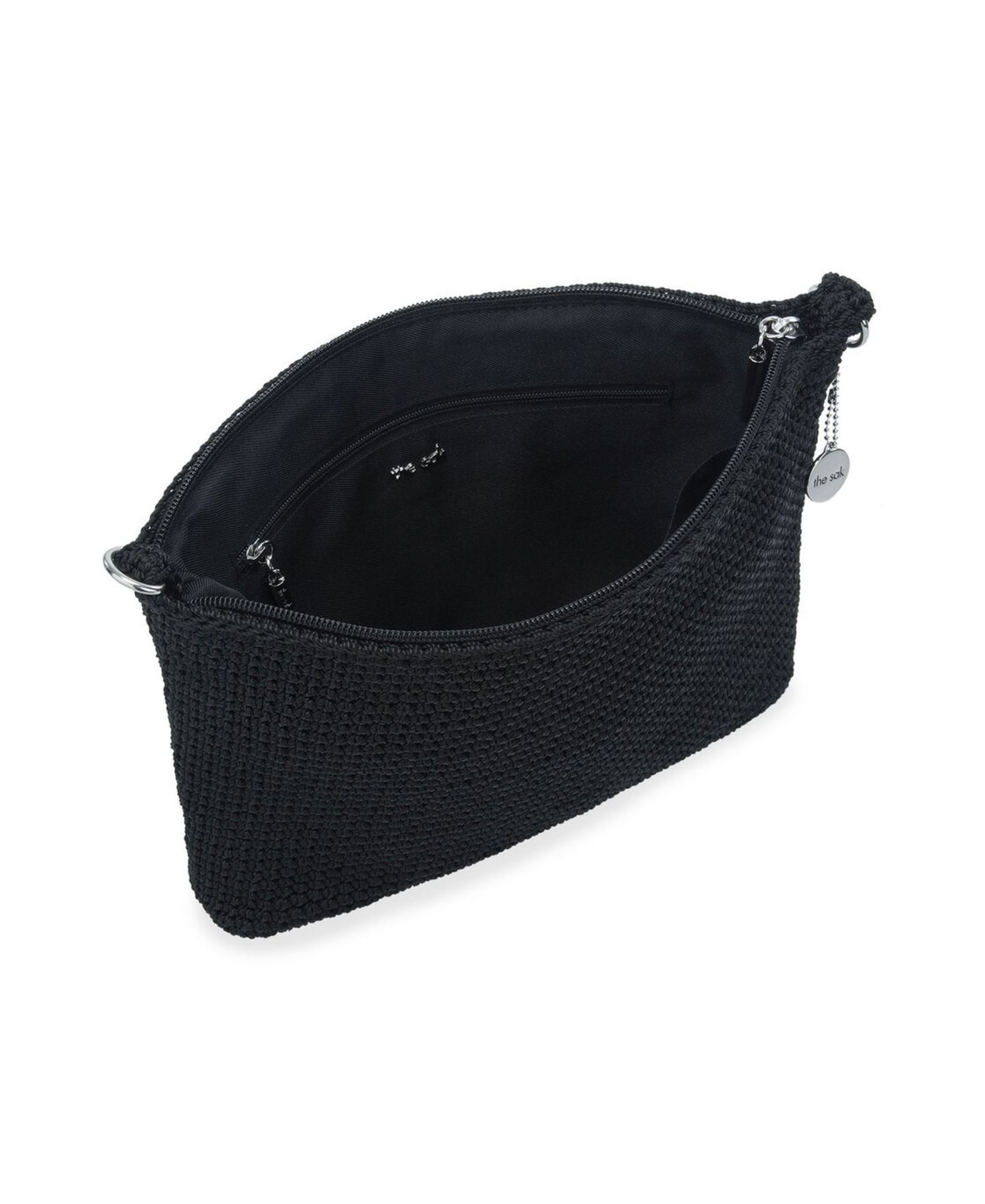 Женская сумка The Sak Lumi Crochet Small Crossbody Handbag, цвет: Чёрный — фото 4