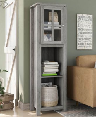 Migley Open Shelves Tower Cabinet