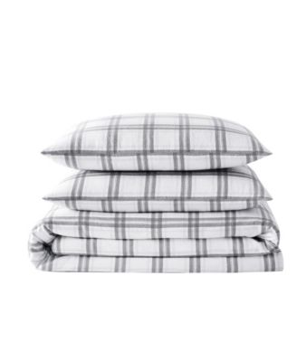 Plaid Flannel 3-Pc. Comforter Set, Full/Queen