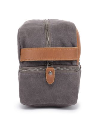 Stone Creek Waxed Canvas Toiletry Bag
