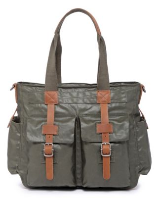 Urban Light Coated Canvas Tote Bag