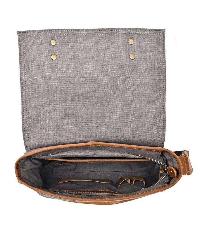 TSD BRAND Valley Oak Canvas Crossbody Bag Macy's