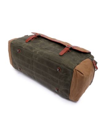 Stone Creek Waxed Canvas Duffel Bag