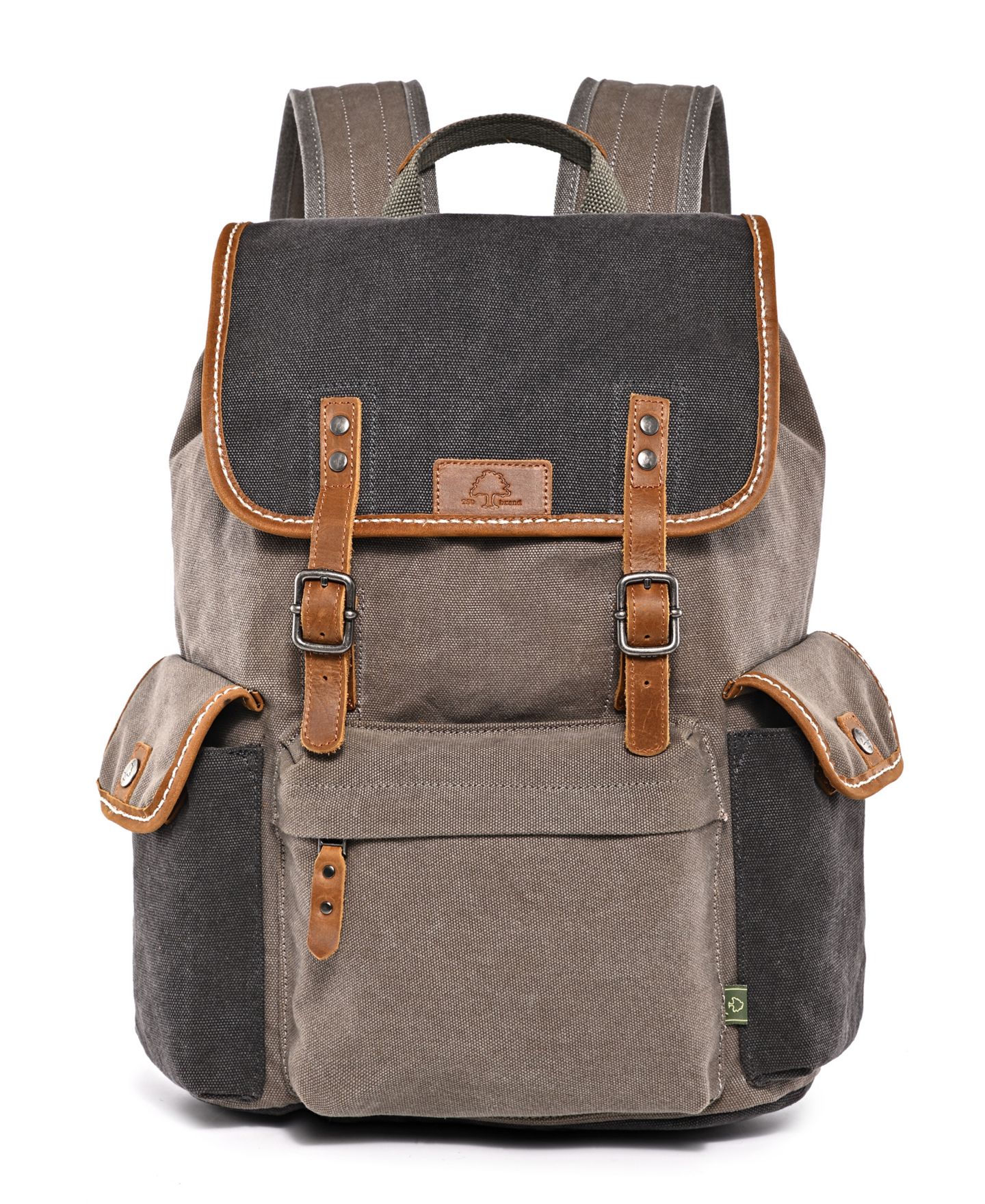 Рюкзак TSD BRAND Mountain Wood Canvas, цвет: Серый — фото 1