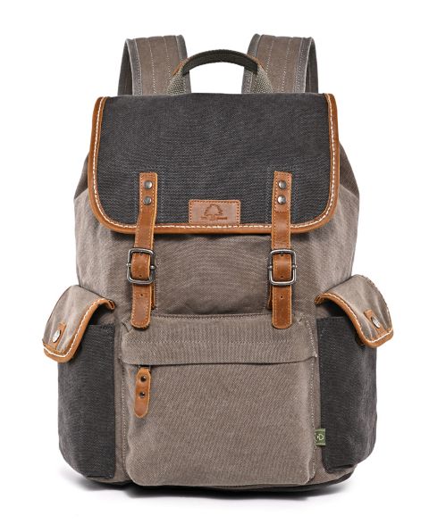 Рюкзак TSD BRAND Mountain Wood Canvas, цвет: Серый