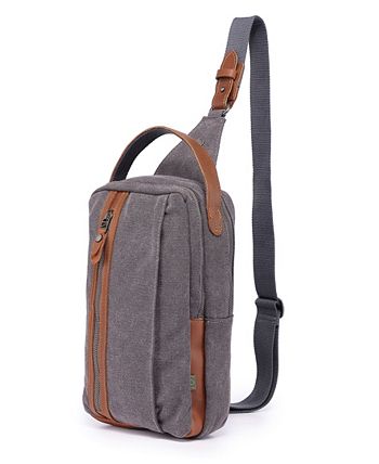 TSD BRAND Madrone Convertible Canvas Sling Bag - Macy's