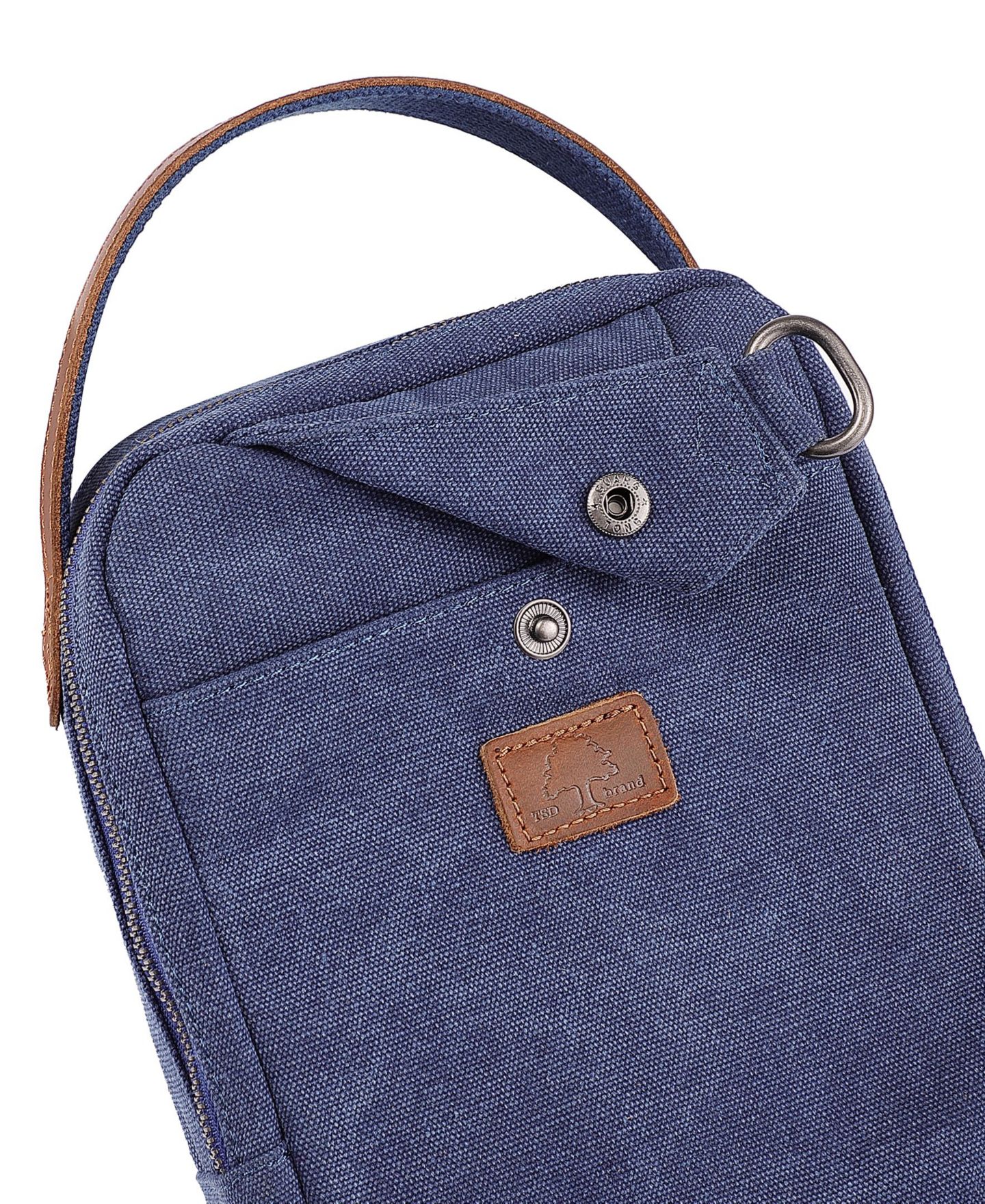 Женская сумка TSD BRAND Madrone Convertible Canvas Sling, цвет: Тёмно-синий — фото 11