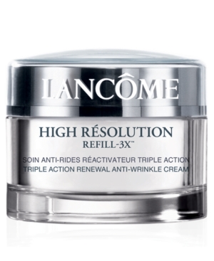 Lancome High Resolution Refill-3X Anti-Wrinkle Moisturizer Cream Spf 15 17 oz