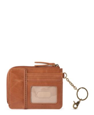 Women's Iris Leather Card Case Wallet