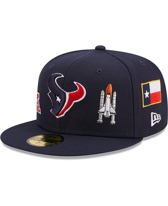 New Era Men's Navy Houston Texans Team Local 59FIFTY Fitted Hat Macy's