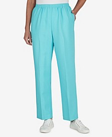 Alfred Dunner Women's Plus-Size Poly Proportioned Medium Pant 