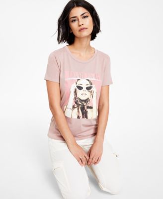 GUESS T-Shirt Womens Tops - Macy's