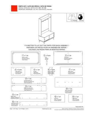 Furniture Mid-Century Modern Hall Tree