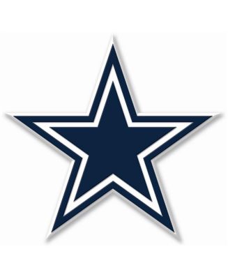Dallas Cowboys Fan Decals 5" X 6