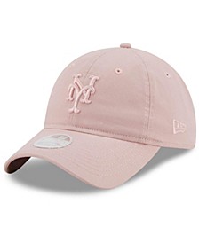 Women's Pink New York Mets Rouge Core Classic 9TWENTY Adjustable Hat