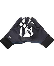 Men's New York Yankees Palm Logo Texting Gloves