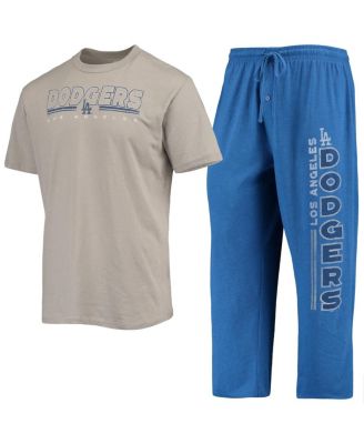 Men's Concepts Sport Heather Royal/Heather Charcoal Los Angeles Dodgers Meter Hoodie & Joggers Set Size: Large