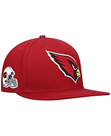 Men's Cardinal Arizona Cardinals Logo II Snapback Hat