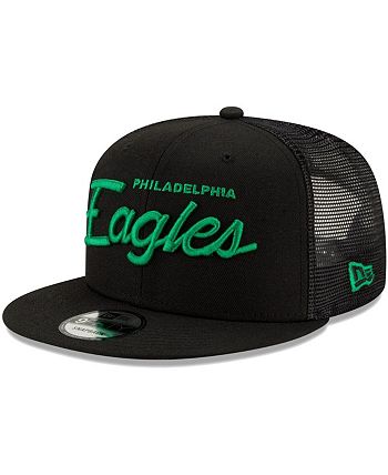 New Era Men's Midnight Green Philadelphia Eagles Club 9FIFTY Snapback Hat