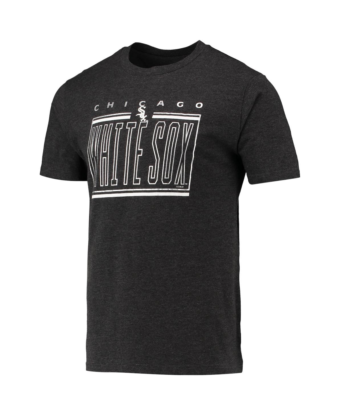 Concepts Sport Men's  Gray, Black Chicago White Sox Meter T-shirt And Shorts Sleep Set In Gray,black