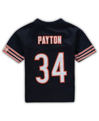 Infant Boys and Girls Walter Payton Navy Chicago Bears 1985 Retired Legacy Jersey