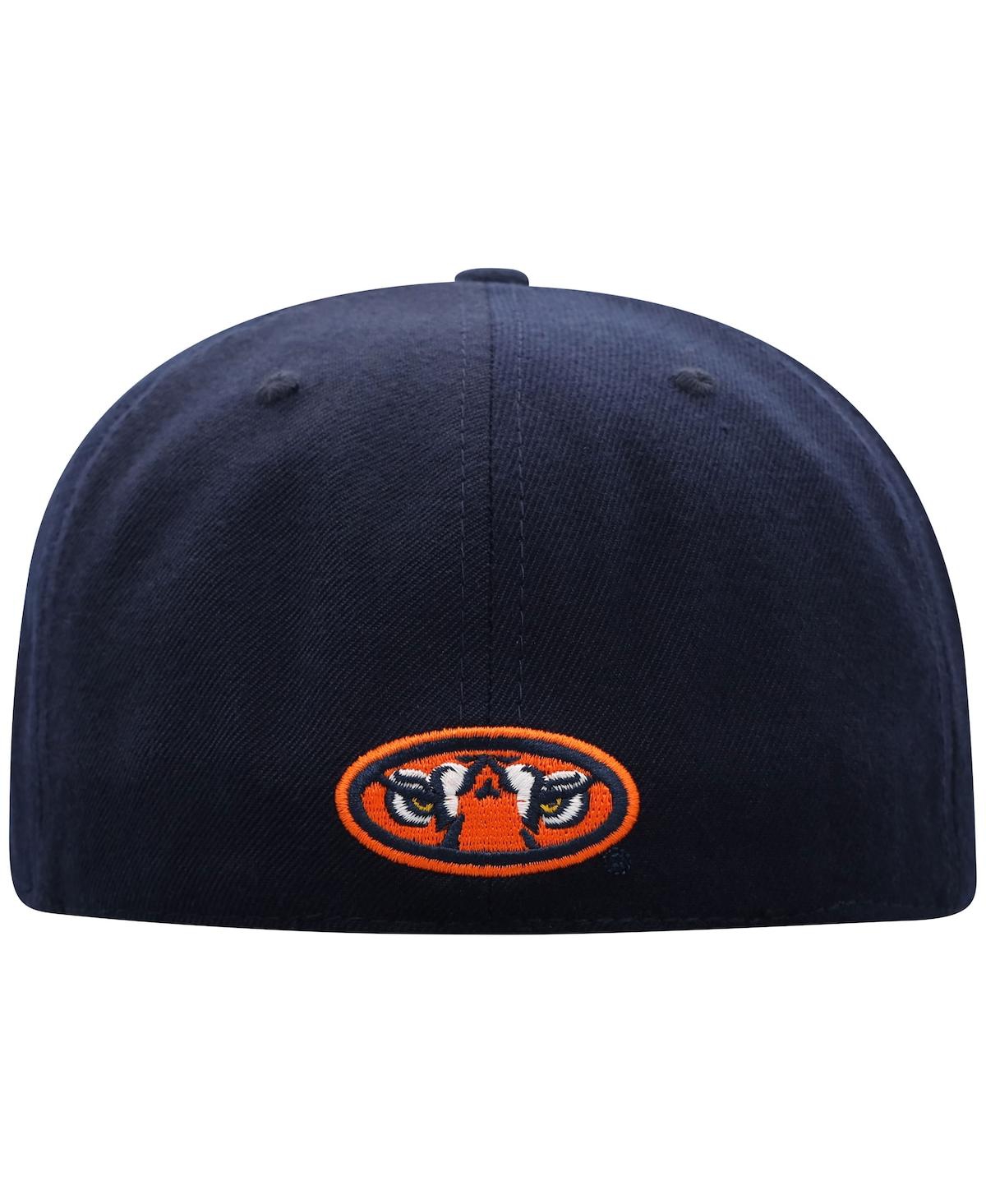 Men's Top of the WorldAuburn Tigers Team Color Fitted Hat - Navy
