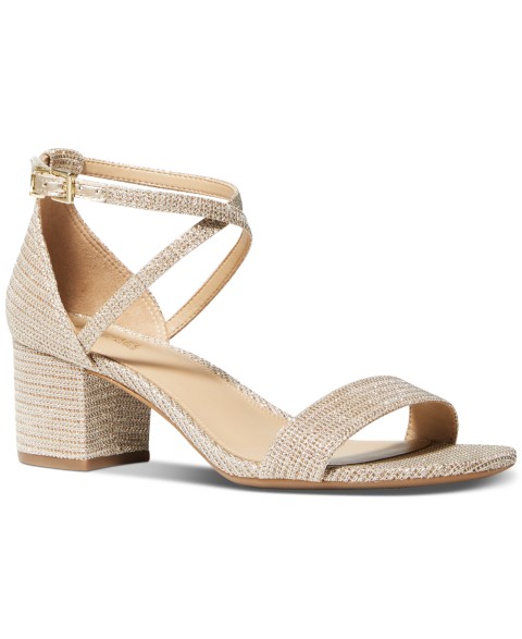 Женские сандалии MICHAEL Michael Kors Women's Serena Flex Ankle Strap Dress Sandals