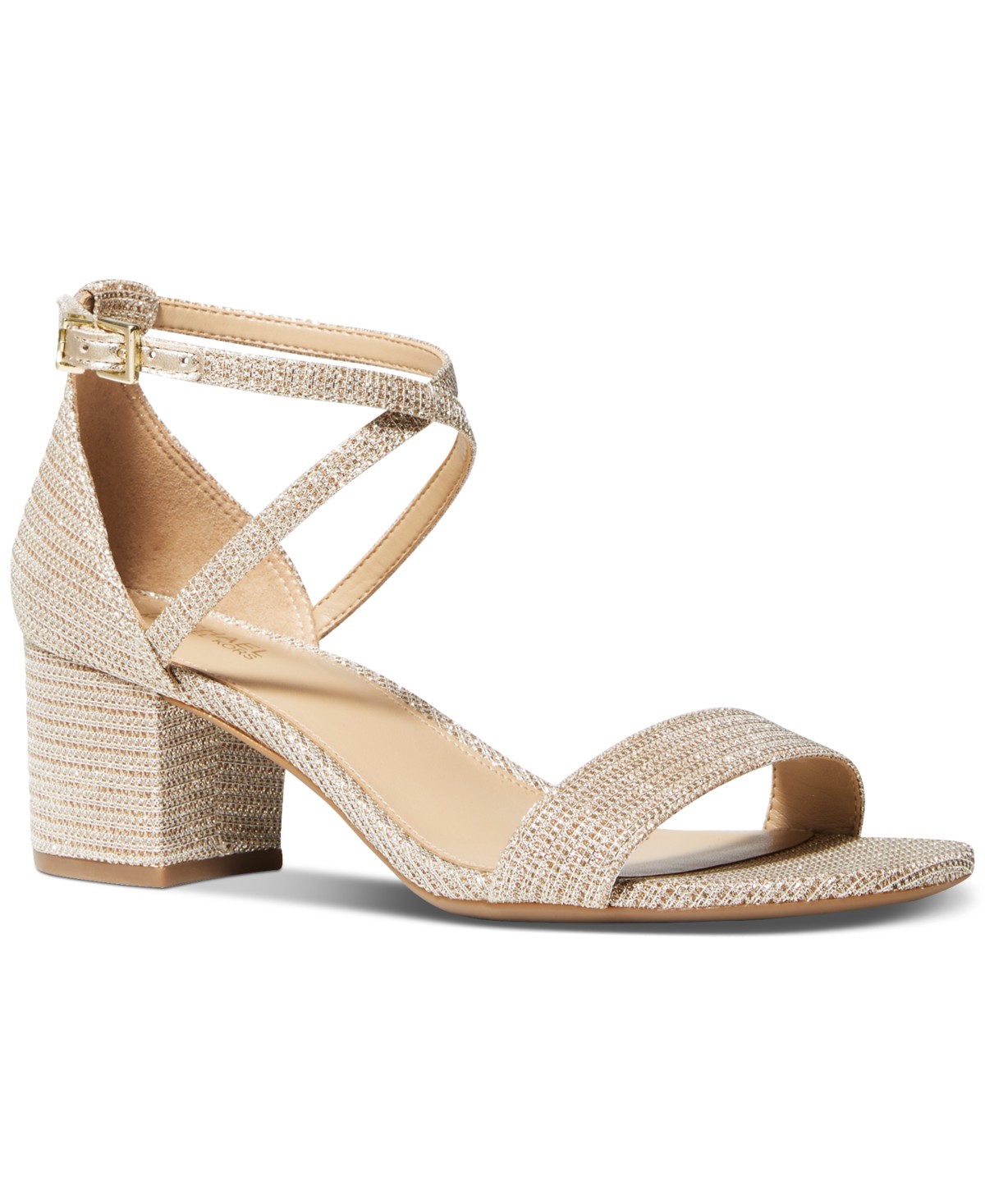 Женские сандалии MICHAEL Michael Kors Women's Serena Flex Ankle Strap Dress Sandals — фото 1