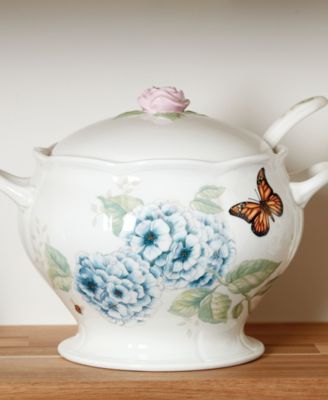 Butterfly Meadow 2-Piece Tureen & Ladle Set