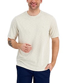 Men's Palmetto Paradise Heathered Textured T-Shirt, Created for Macy's 