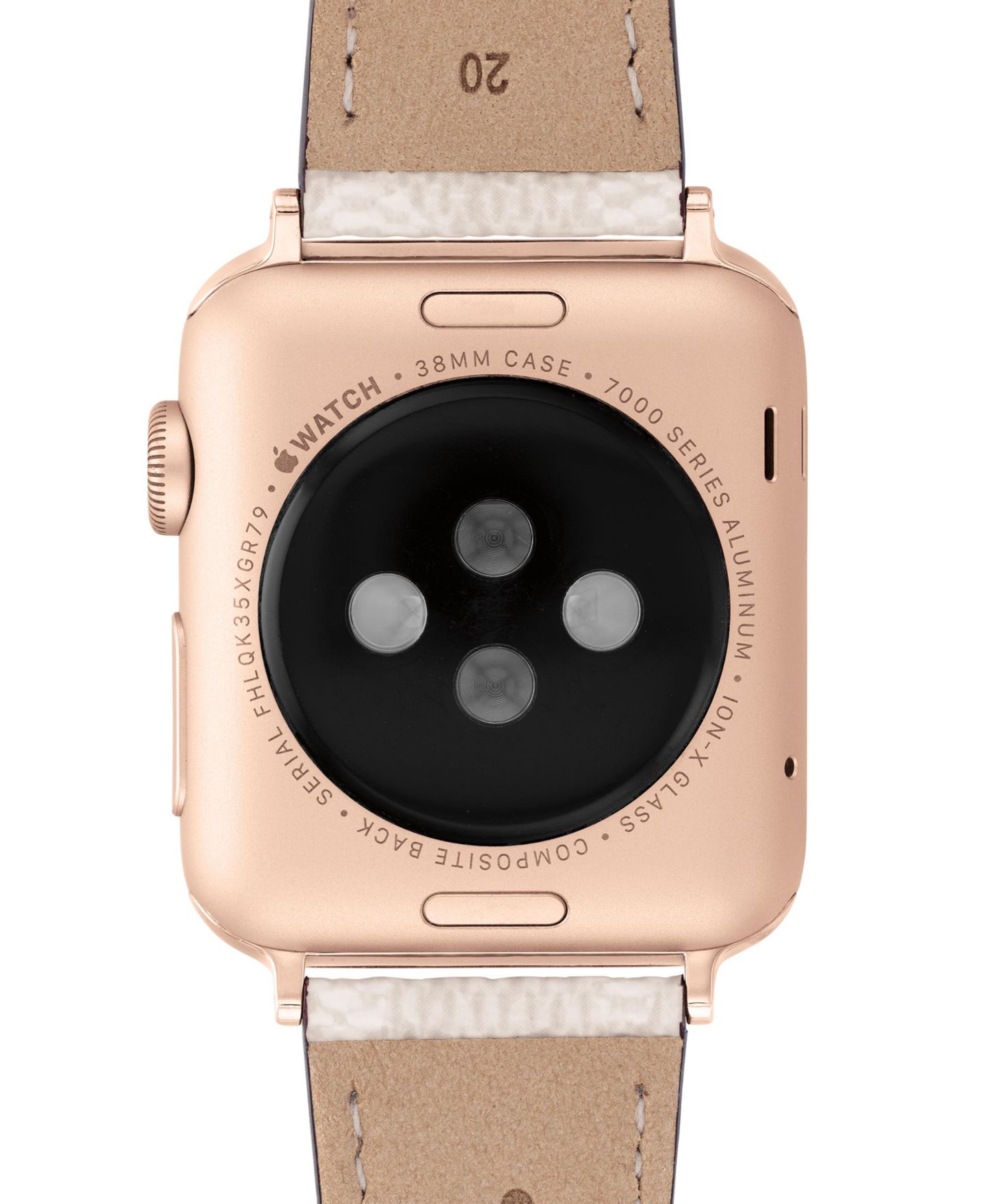 Ремешок для часов COACH Sand Canvas Strap 38/40/41mm Apple Watch Band — фото 3