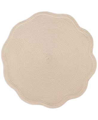 Benson Mills - Victorian Scalloped Round Placemats, Set of 4