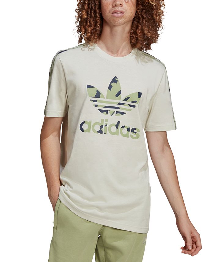 adidas Men's Jacquard Camo T-Shirt - Macy's