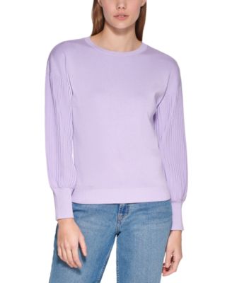 calvin klein purple sweater