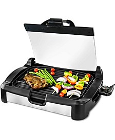 Reversible Electric, Grill and Griddle, Free Non-Stick Skillet