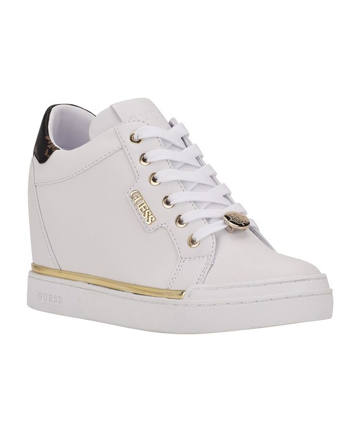 kompleksitet sydvest Intim GUESS Women's Faster Wedge Sneakers - Macy's