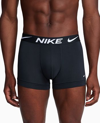 Men Nike 3-Pack Dri-FIT Essential Micro Stretch Trunk Underwear  (Blue-Navy-Burg)