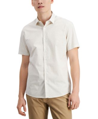 michael kors men's short sleeve shirts