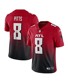 Men's Kyle Pitts Red Atlanta Falcons Alternate 2 Vapor Limited Jersey
