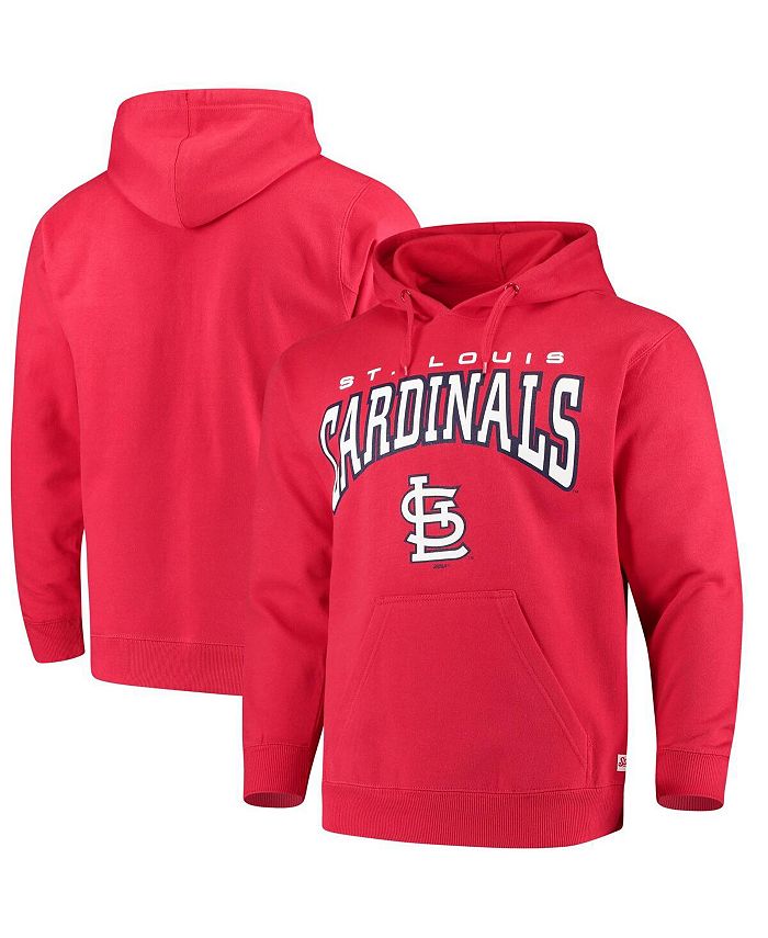 St. Louis Cardinals Stitches Team Pullover Hoodie - Red