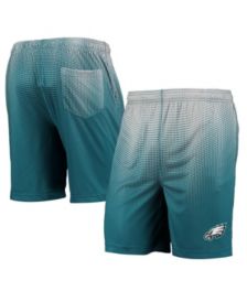 Women's Concepts Sport White/Black Philadelphia Eagles Plus Size Downfield T-Shirt & Shorts Sleep Set