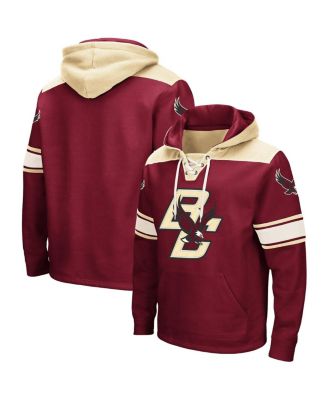 Men's Maroon Boston College Eagles 2.0 Lace-Up Pullover Hoodie