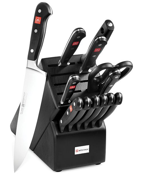Wüsthof Classic Choose Your Own Block 14Piece Cutlery Set, Created for