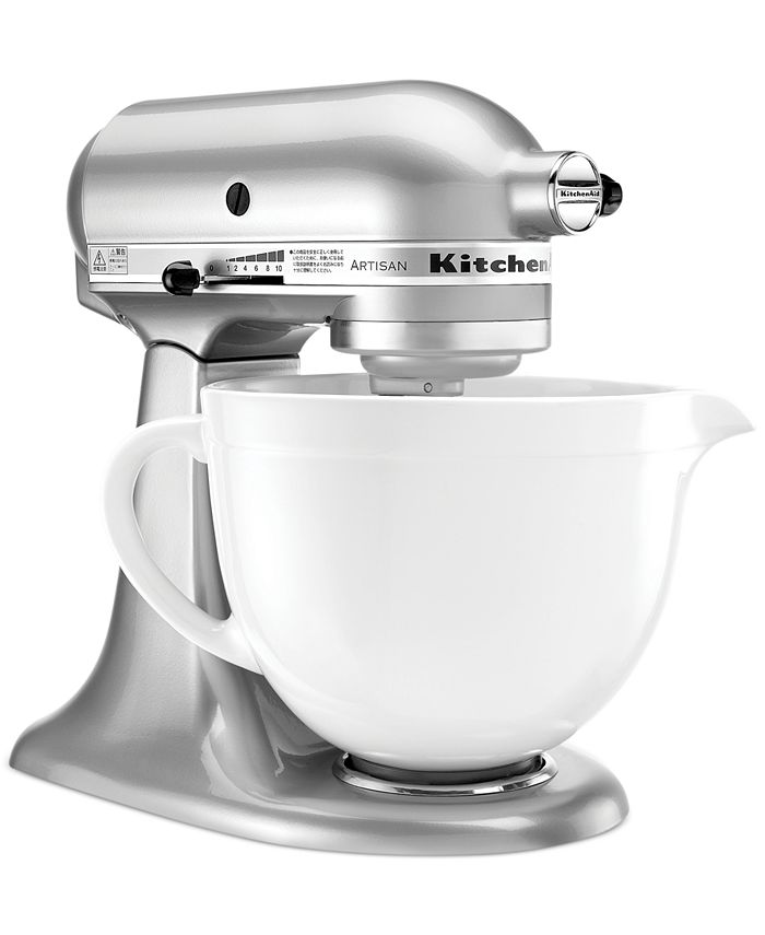 KitchenAid Stand Mixer 5 Qt. Ceramic Bowl KSMCB5LW Macy's