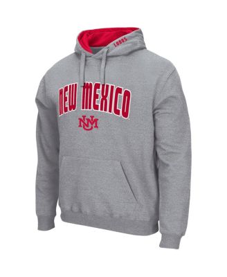 Men's New Mexico Lobos Arch and Logo Pullover Hoodie