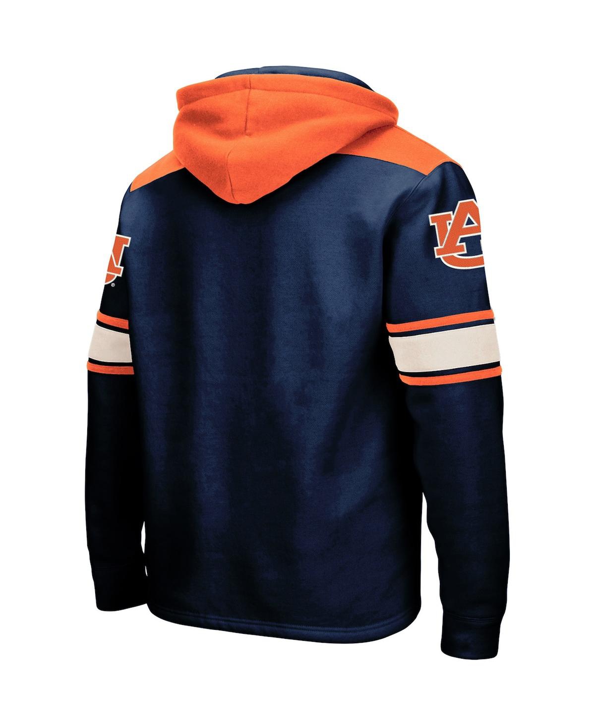 Colosseum Men's  Navy Auburn Tigers 2.0 Lace-up Hoodie In Navy