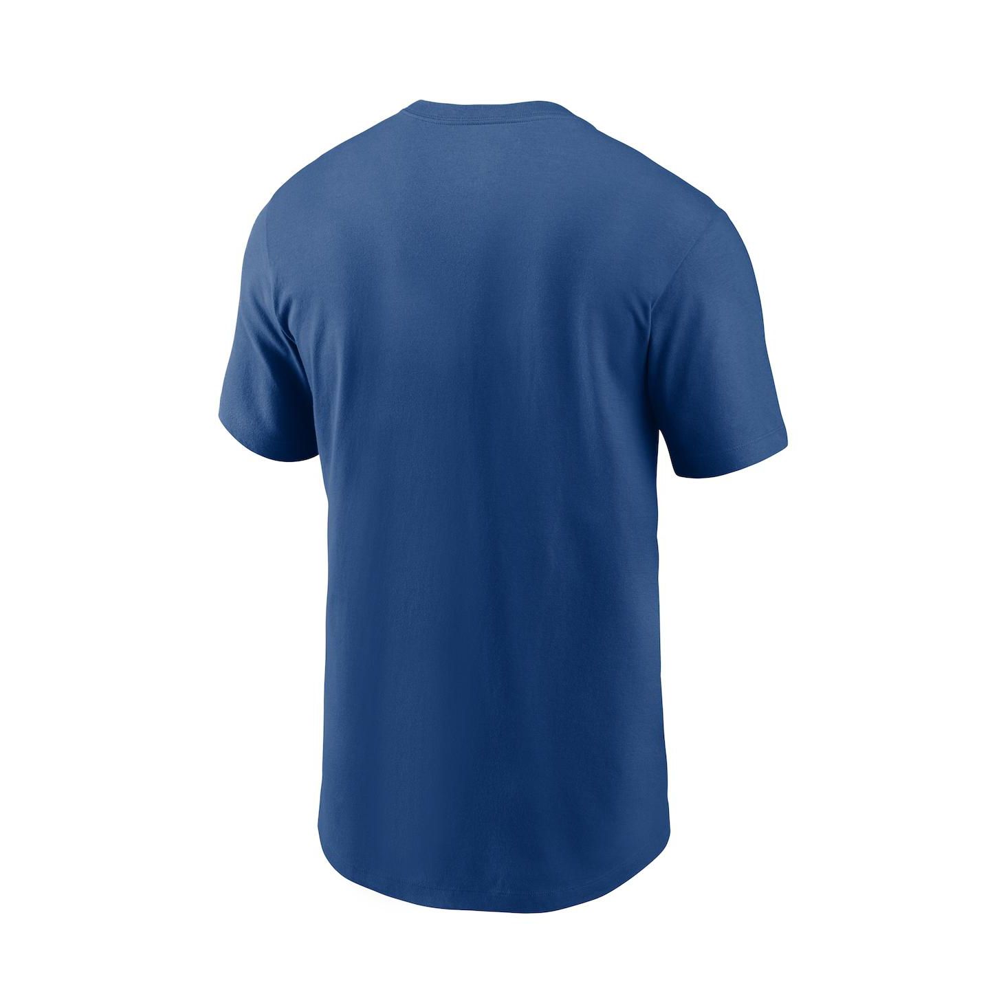 Мужская футболка Nike Royal Indianapolis Colts Team Wordmark — фото 4